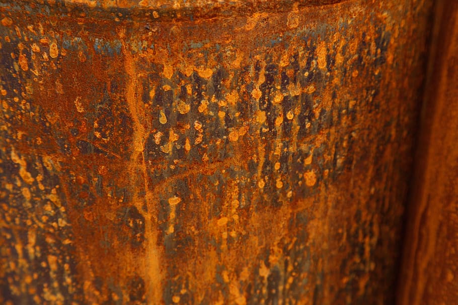 rust, texture, oxide, tank, metal, rusty, close-up, brown, textured, wood - material