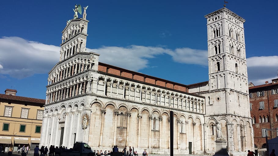 tuscany, duomo, lucca, italy, architecture, church, florence - Italy, europe, famous Place, italian Culture