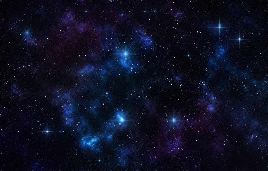 galaxy graphic wallpaper, starfield, stars, space, universe, galaxy, astronomy, nebula, constellation, celestial