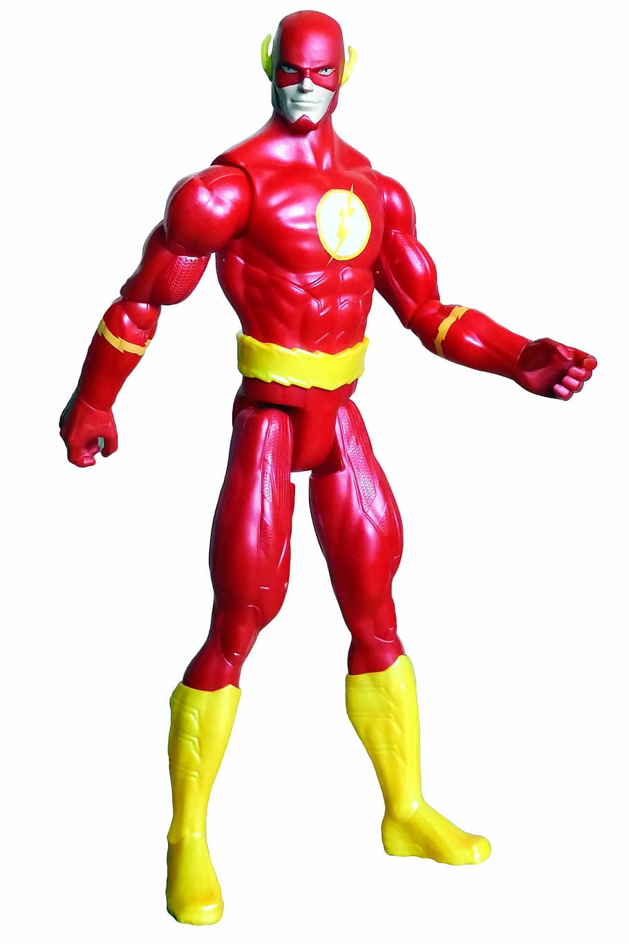 flash action figure, hero, the flash, strong, flash, power, lightning, super, strength, powerful