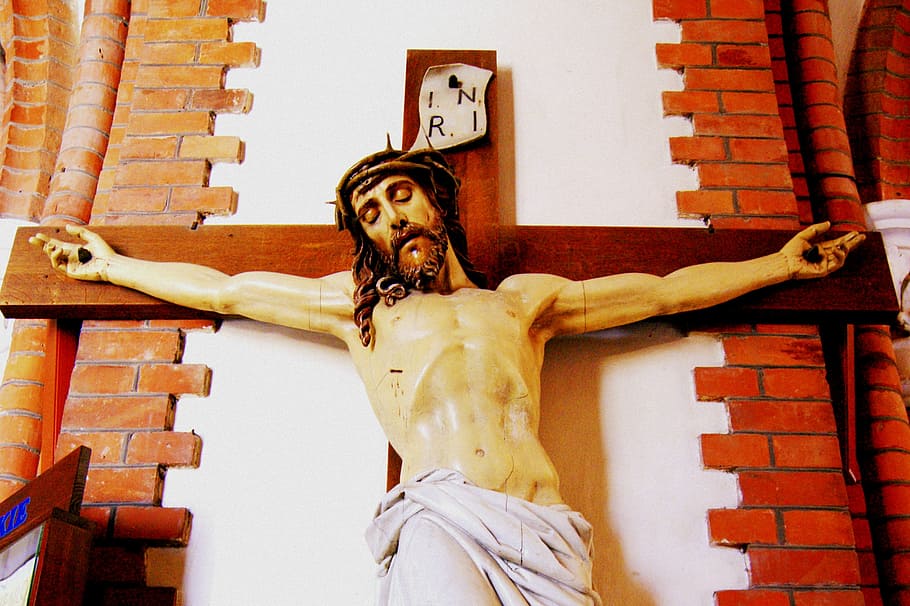 jesus, christ, the son of god, crown of thorns, sculpture, christianity, faith, figs, the statue of, cross