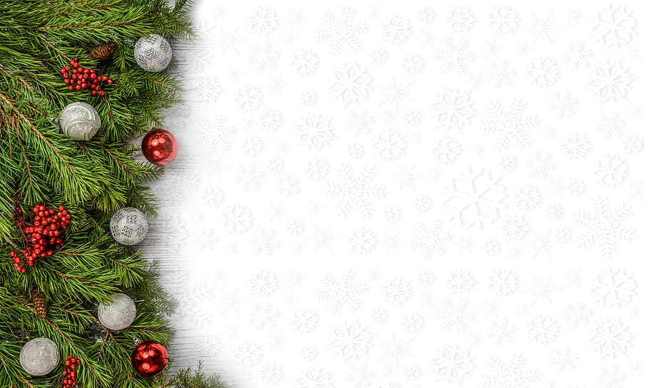 クローズアップ, 写真, 緑, クリスマスツリー, 背景, クリスマス, 装飾, 松, 休日, お祝い