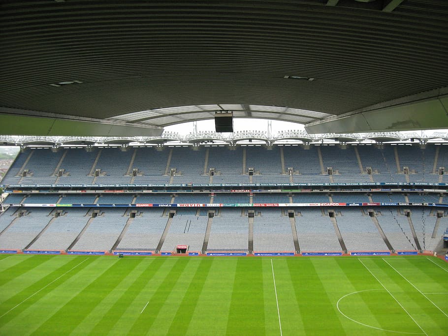 Stadium, Football, Rugby, Croke Park, dublin, ireland, gaelic football, sport, soccer, american football - sport