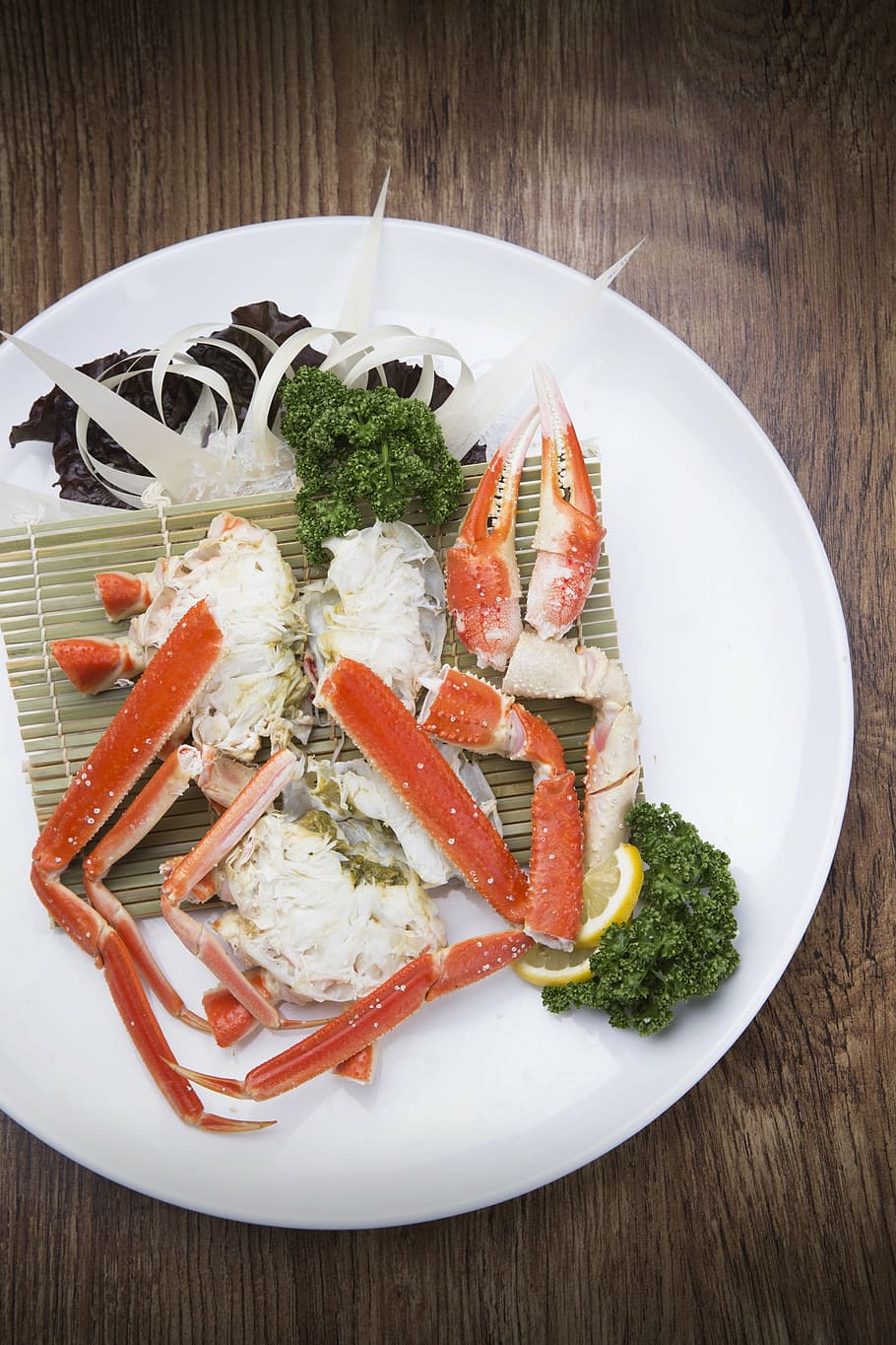 snow crab, self-restraint up to, that you to, food and drink, food, freshness, wellbeing, plate, healthy eating, table