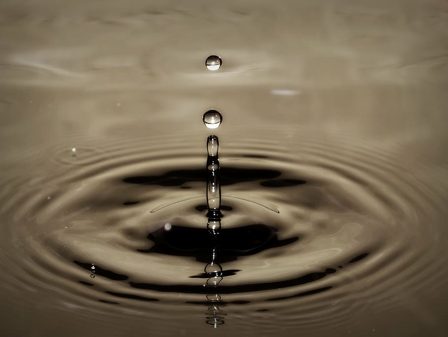 drop, water, making, ripples time lapse photo, droplet, art, macro, water droplets, liquid, raindrop