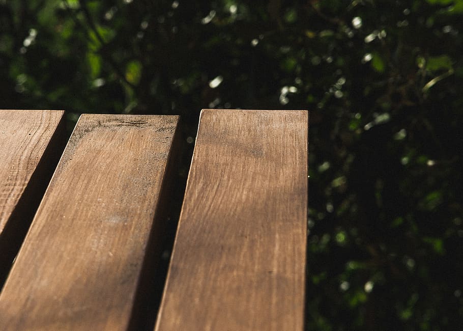 bench, wooden, boards, outdoor, park, seat, park bench, summer, furniture, relax
