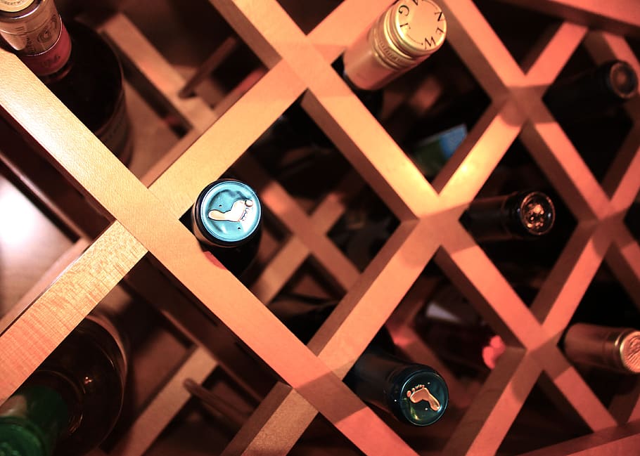 wine, wood, bottle, wine bottle, alcohol, drink, glass, red, beverage, glass of wine