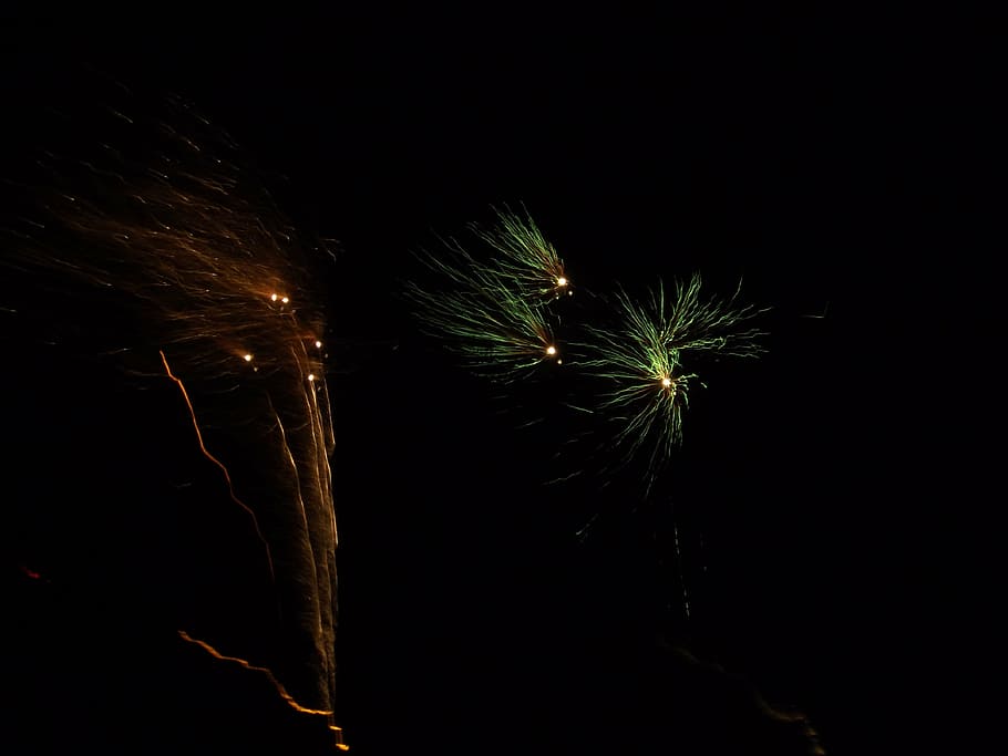 Рыжих, Зеленый, фейерверк, Сильвестр, 2013 год, год, день нового года, канун нового года, праздник, ночь