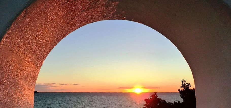 Ibiza, Sunset, Sea, Evening, Sky, evening sky, sunlight, atmospheric, balearic islands, afterglow