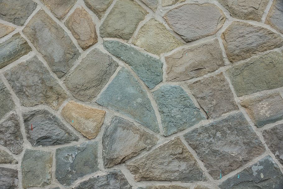 brown, teal, gray, stones, texture, structure, wall, paving, stone wall, background