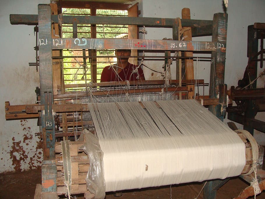 khadi, tela gruesa, garag, india, tejido, fabricación de hilo, industria de la aldea, telar manual, tradición, tela de bandera | Pxfuel