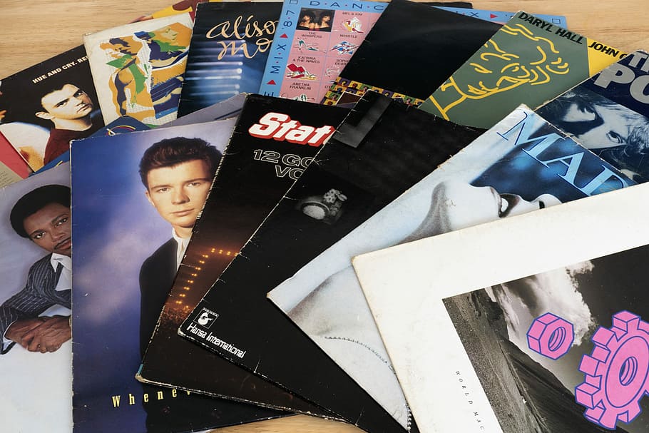 assorted, vinyl album case lot, Records, 1980'S, Vinyl Record, vinyl, music, retro, sound, old