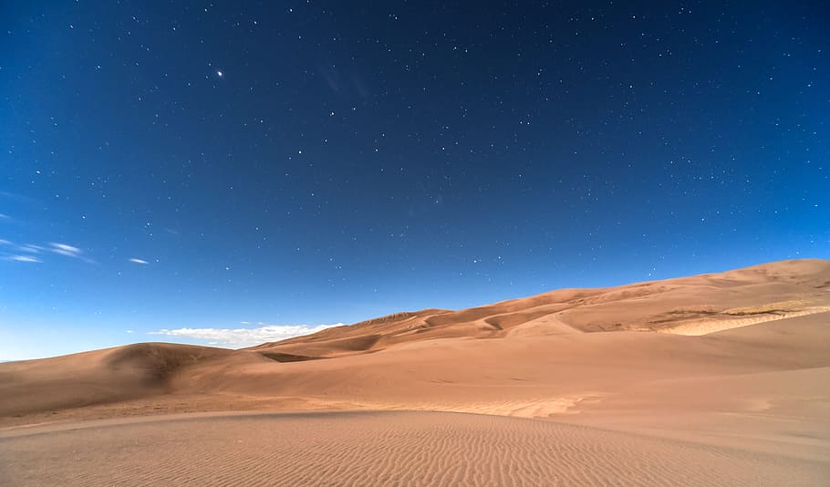 desert during daytime, adventure, arid, barren, desert, dry, dune, hot, landscape, nature
