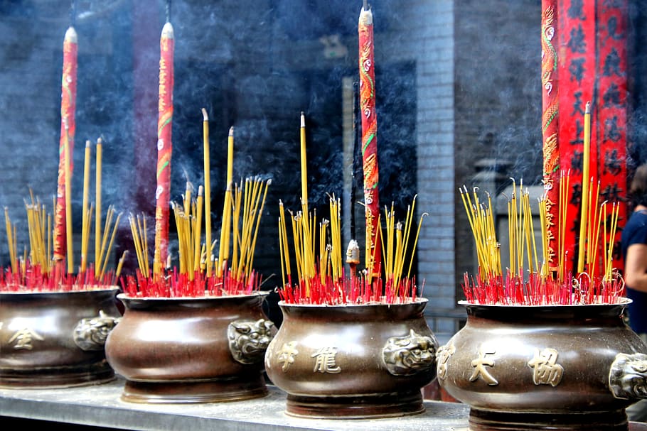 vietnam, incense, fragrance, asia, buddhism, religion, temple, saigon, travel, pagoda