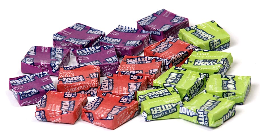 Candy, Sugar, Sweet, Unhealthy, Food, unhealthy, food, diet, delicious, now and laters, chewing gum