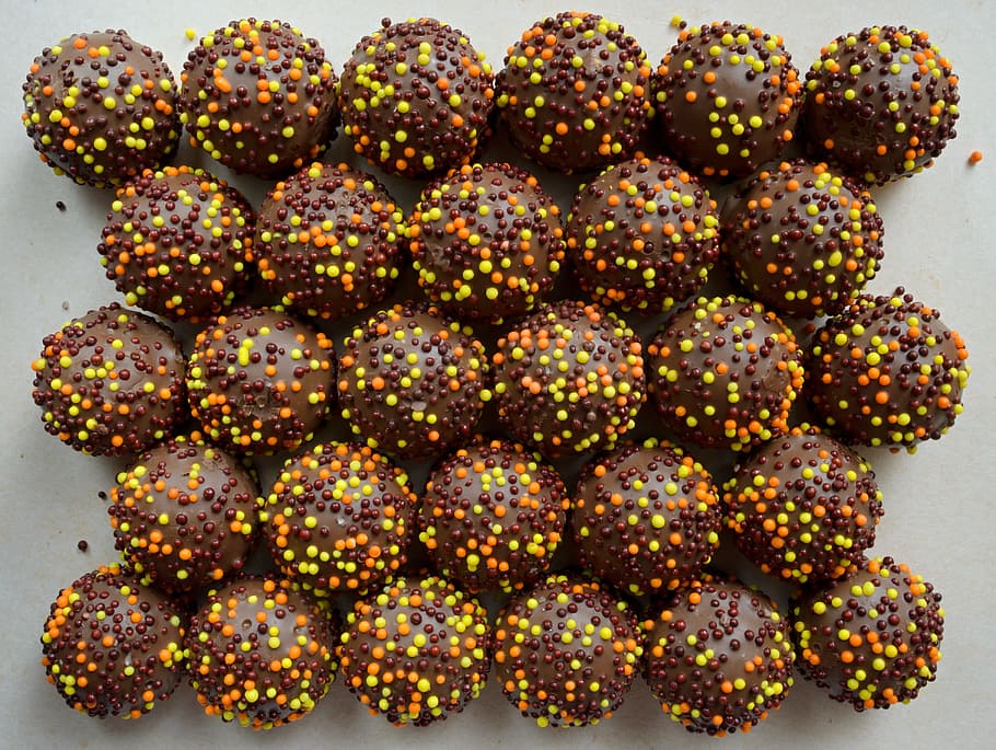 chocolate with sprinkles, food, products, sweets, easter, candy avk, chocolate candy, candy, sprinkling confectionery, ornament
