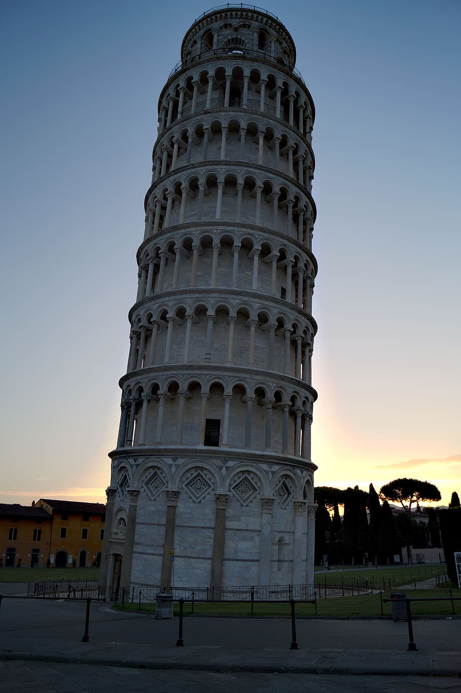 leaning, tower, pisa, italy, leaning tower, tuscany, places of interest, building, landmark, dome