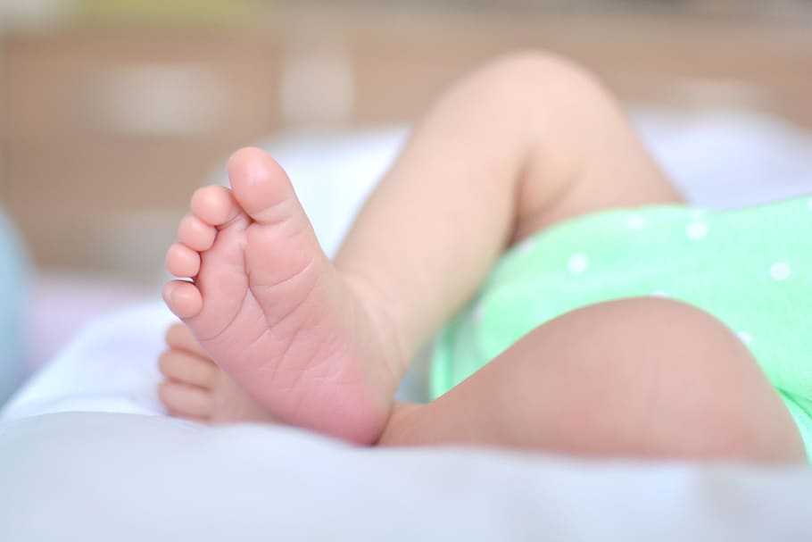 赤ちゃんの足, 足, 赤ちゃん, ファッションの赤ちゃん, かわいいもの, かわいい, ねねね, ウォーキング, ネイル, ブースト