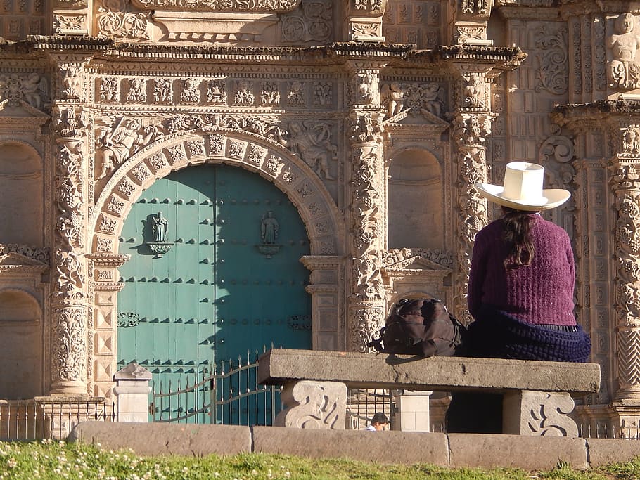 iglesia, catedral, cajamarca, church, cathedral, architectural, architecture, built structure, real people, building exterior