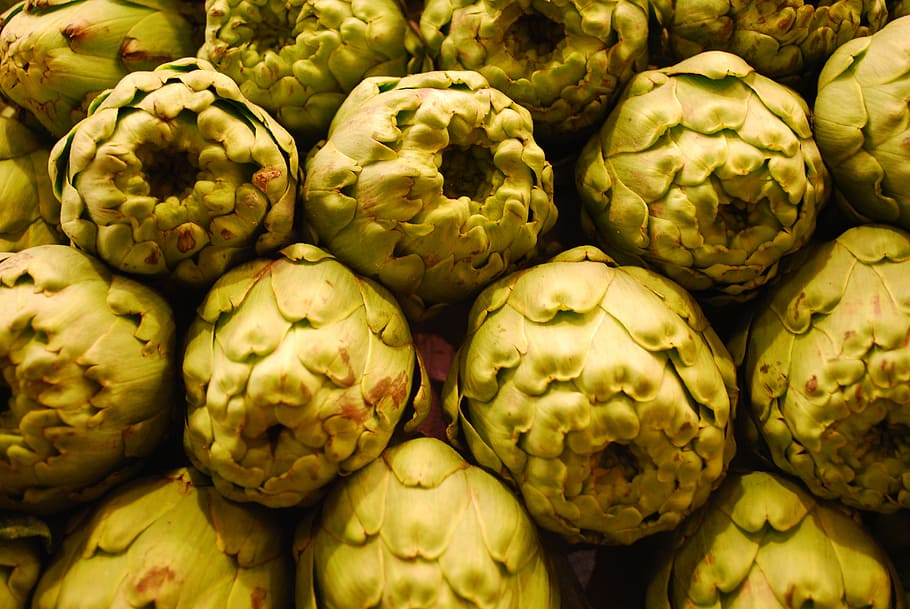 artichokes, vegetables, green, power, healthy eating, food, food and drink, wellbeing, freshness, vegetable