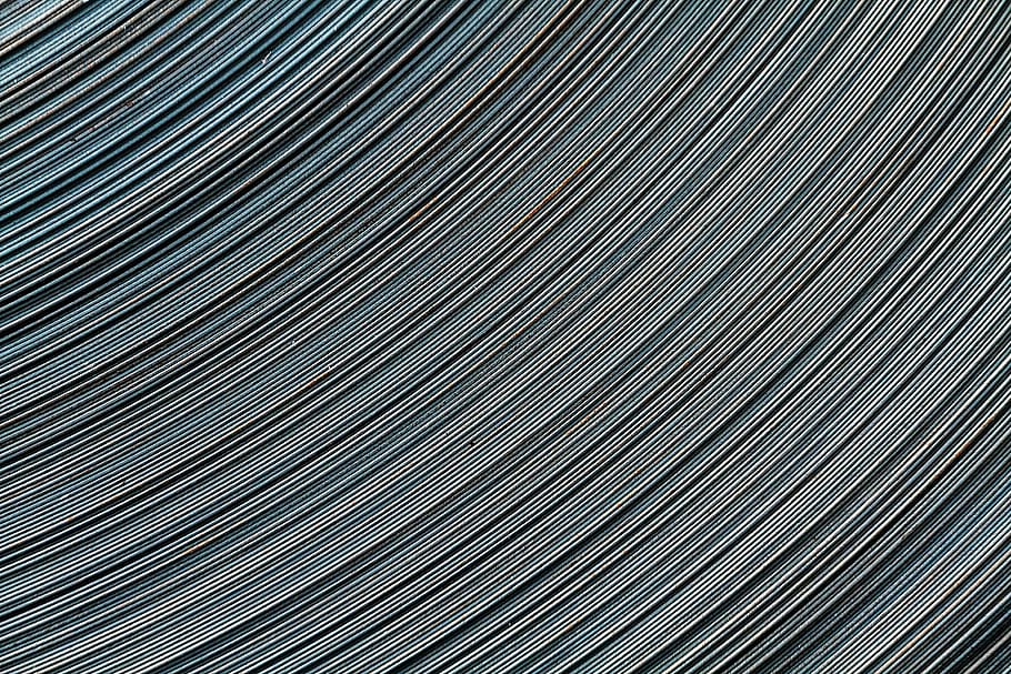 steel, steel coil, raft cottage rin, backgrounds, full frame, pattern, textured, close-up, striped, nature