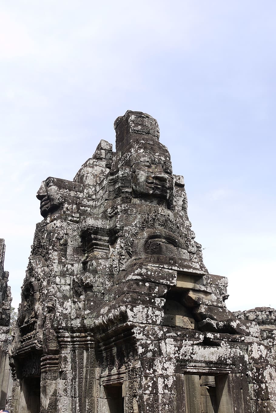 camboya, siem reap, angkor wat, bayon, templo bayon, ruinas, turismo, historia, arquitectura, pasado