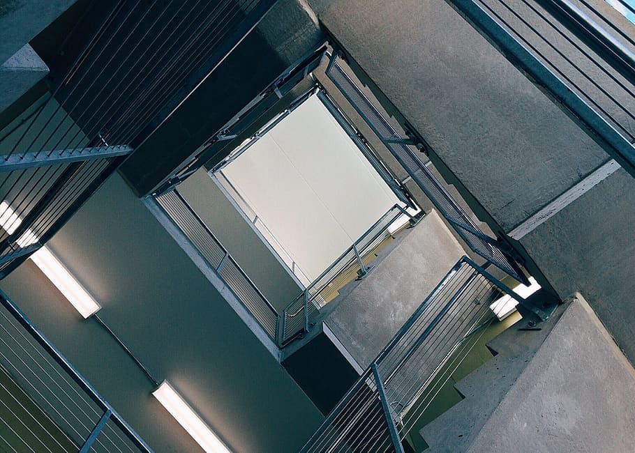 escaleras, hueco de la escalera, arquitectura, construcción, pasos, estructura construida, edificio, exterior del edificio, vidrio - material, moderno