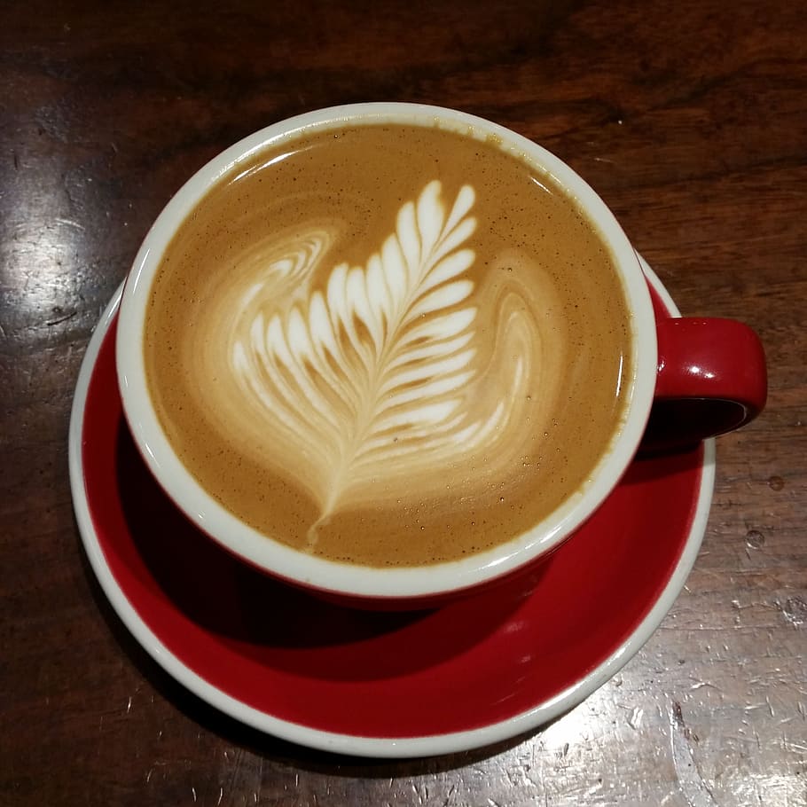 Coffee, Latte Art, Espresso, Cup, latte, espresso, cup, drink, cafe, cappuccino, hot