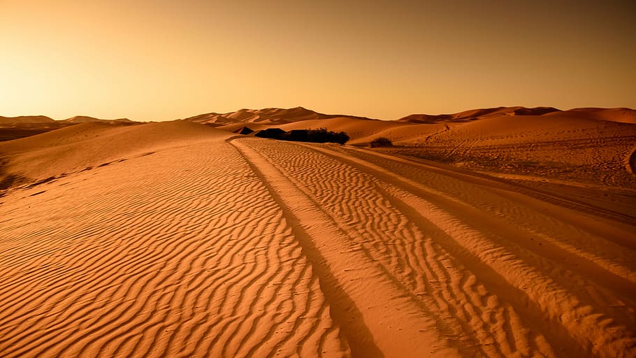 fotografía de paisaje, dunas del desierto, desierto, marruecos, duna de arena, seco, paisaje, tierra, arena, medio ambiente