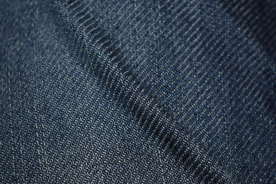 Texture, Blue, Lines, Stripes, jean, blue, lines, clothing, wrinkle, relief, textured