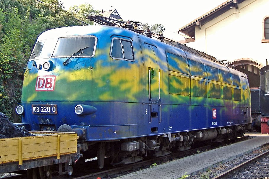 Db, Tourism, Lok, Special, Paint, db-tourism lok, special paint, br103, br 103, クイックドライブ機関車