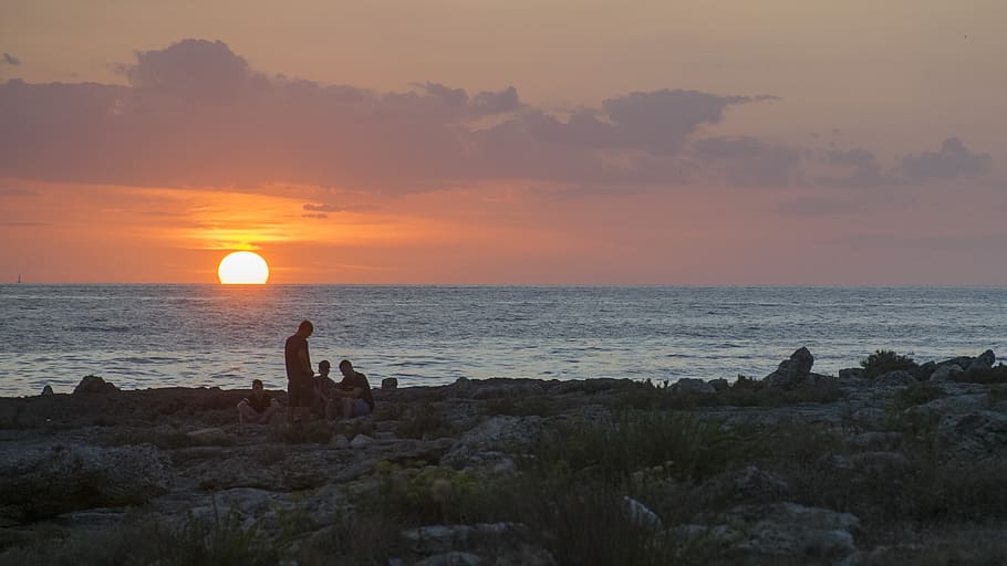 イタリア語 ビーチ トッレスーダ 休日 ウォーターフロント 海 夕日 空 水 水上の地平線 Pxfuel