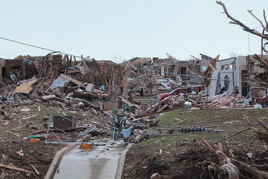 Moore, Oklahoma, tornado, desastre, ruina, desastre natural, devastación, destrucción, destruido, arquitectura