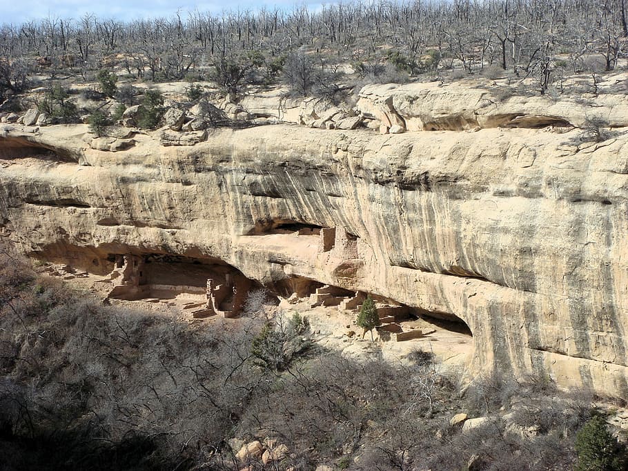 Mesa Verde, National Park, America, mesa verde, national park, united states, rock formation, landscape, nature, usa, colorado