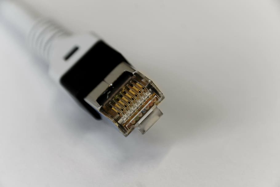 hitam, putih, kabel ethernet, jaringan, kabel jaringan, garis, kabel, steker, koneksi, kabel patch