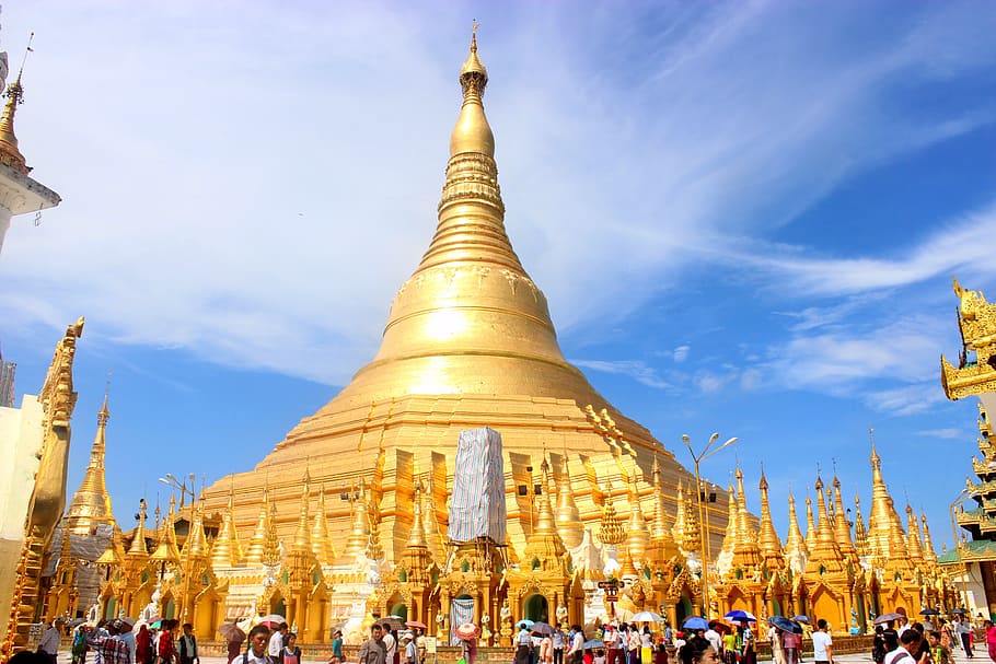golden temple, shwedagon pagoda, pagoda, myanmar, asia, buddhism, shwedagon, burma, yangon, buddha