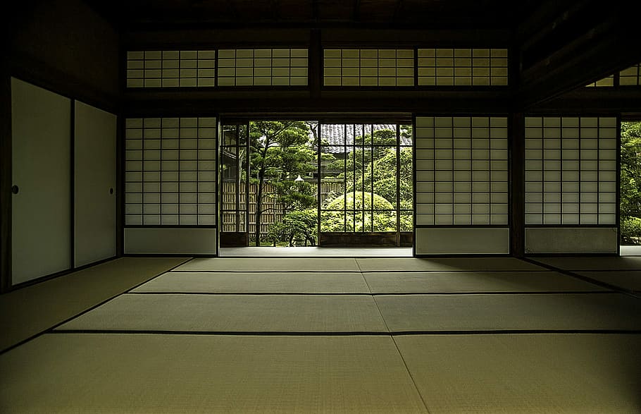 Japanese Room, japan, japanese, public domain, room, window, architecture, japanese Culture, indoors, no People