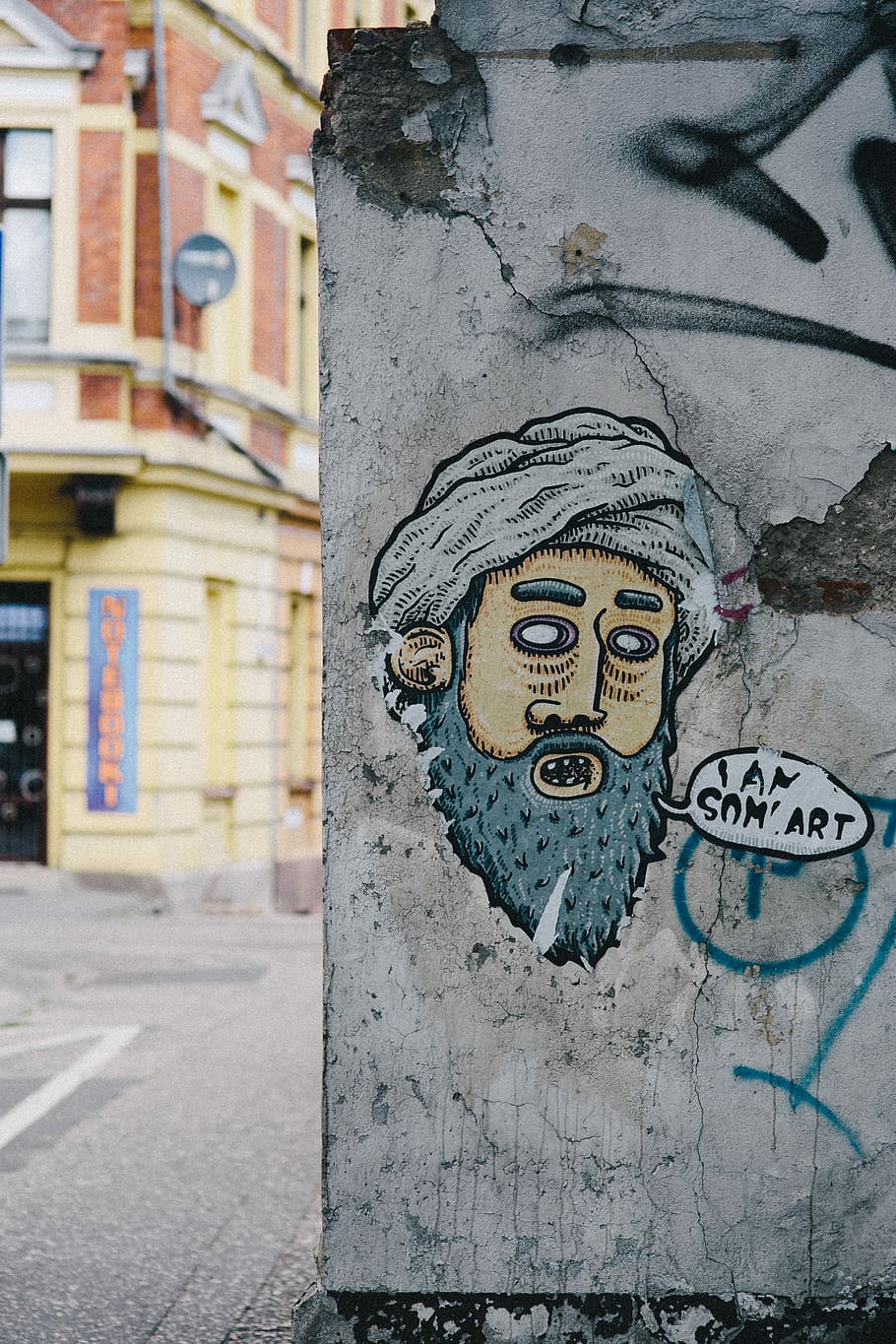 osama bin, sarat, Grafiti, Osama Bin Laden, lukisan dinding, seni jalanan, bin sarat, terorisme, teroris, Muslim