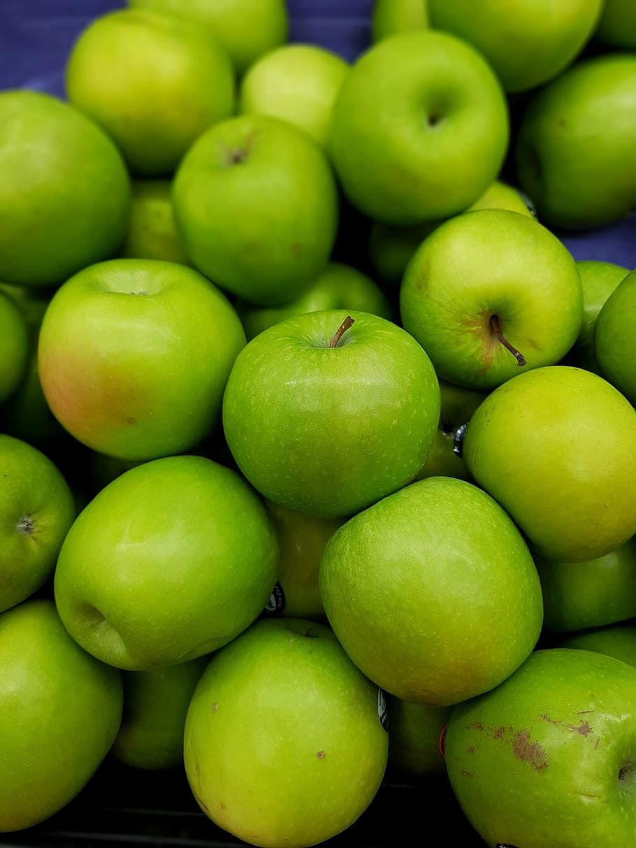 Manzana verde, Com, chhouknet, flor fresca, fotografía de teléfonos inteligentes, fotografía de samsung galaxy s8, fruta, alimentación saludable, comida y bebida, comida