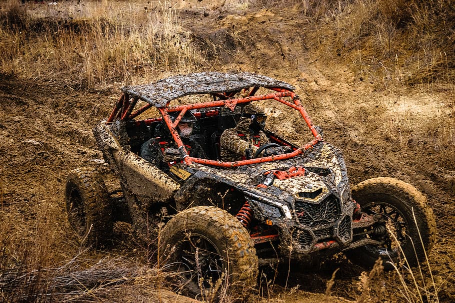 dirt, car, jeep, vehicle, race, action, speed, wheel, sport, motion