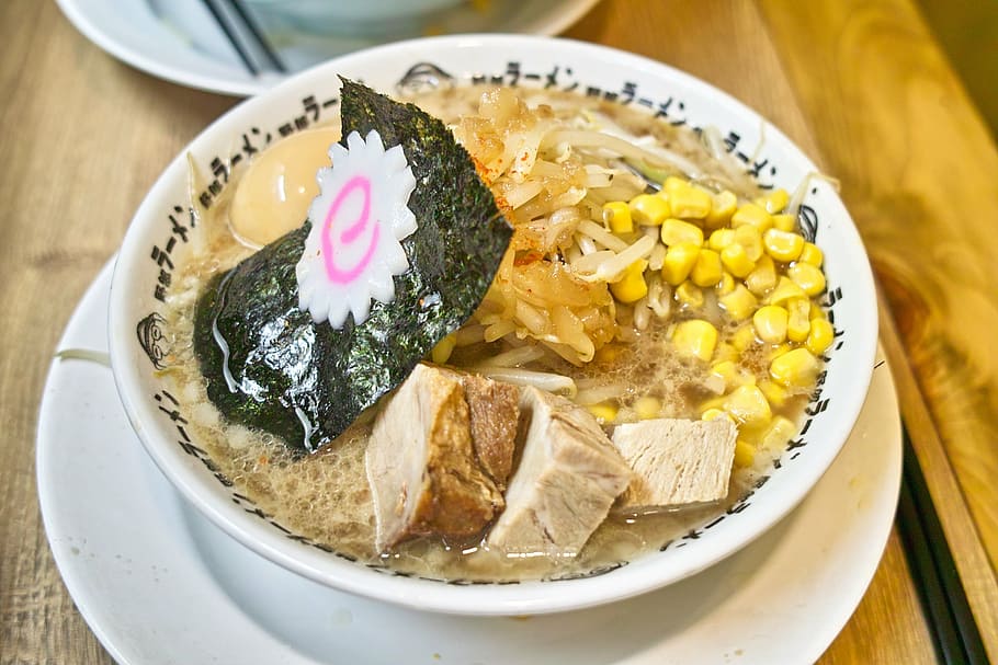 Jepang, ramen, makanan, jika, panas, saus, makanan dan minuman, makan sehat, kesegaran, siap makan