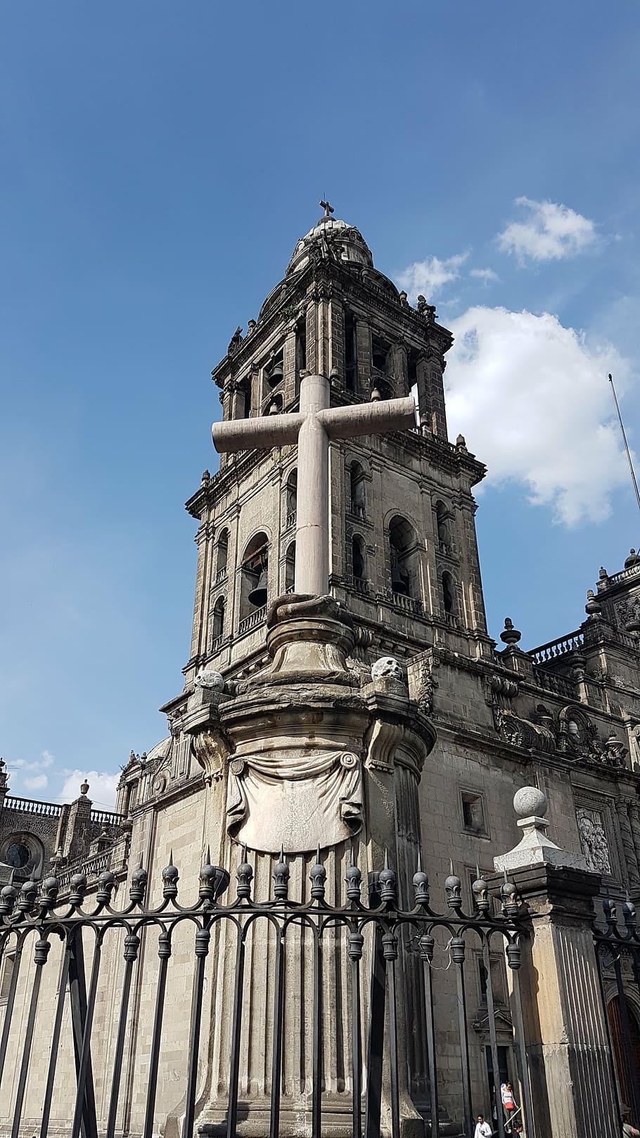 church, mexico, cathedral, culture, tourism, socket, sky, architecture, low angle view, building exterior