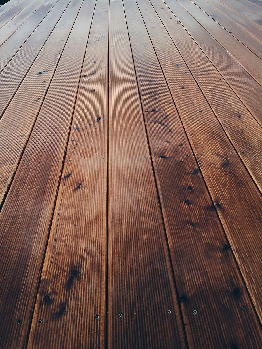 Wet, Boards, Reflection, Wood, rain, wooden, nature, clean, wood - Material, flooring