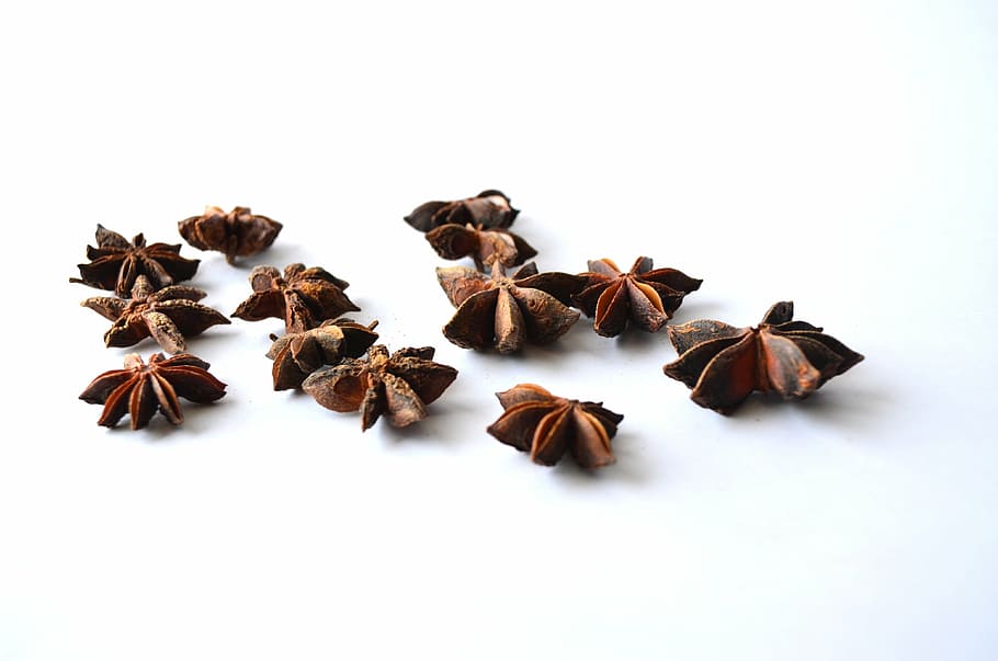 chinese star anise, anise, illicium verum, star anise, brown, flavor, food, exotic, aniseed, ingredient