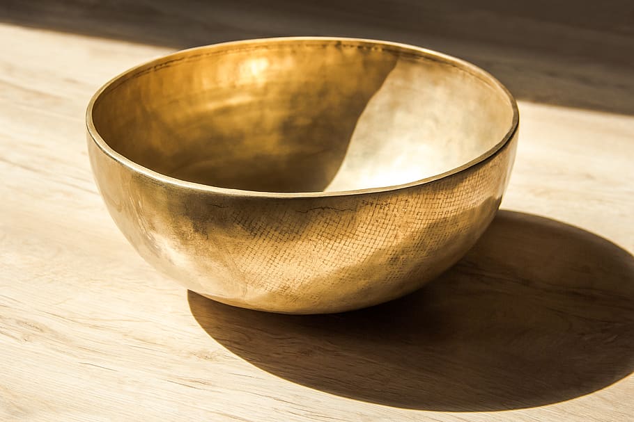 single, singing bowl, therapy, top, mental, painkiller, modern, design, ground, style