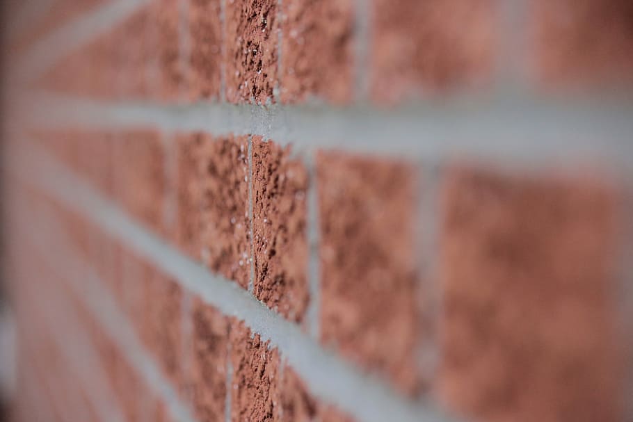 untitled, wall, bricks, lines, focus, buildings, selective focus, close-up, full frame, backgrounds