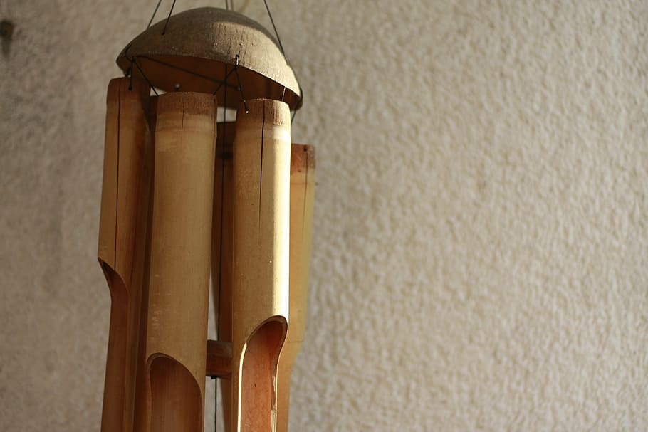wind chime, wooden, wind, sound, chime, hanging, wood, musical, relax, decoration