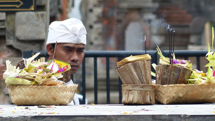 food, people, celebration, bali, one person, food and drink, business, men, occupation, container
