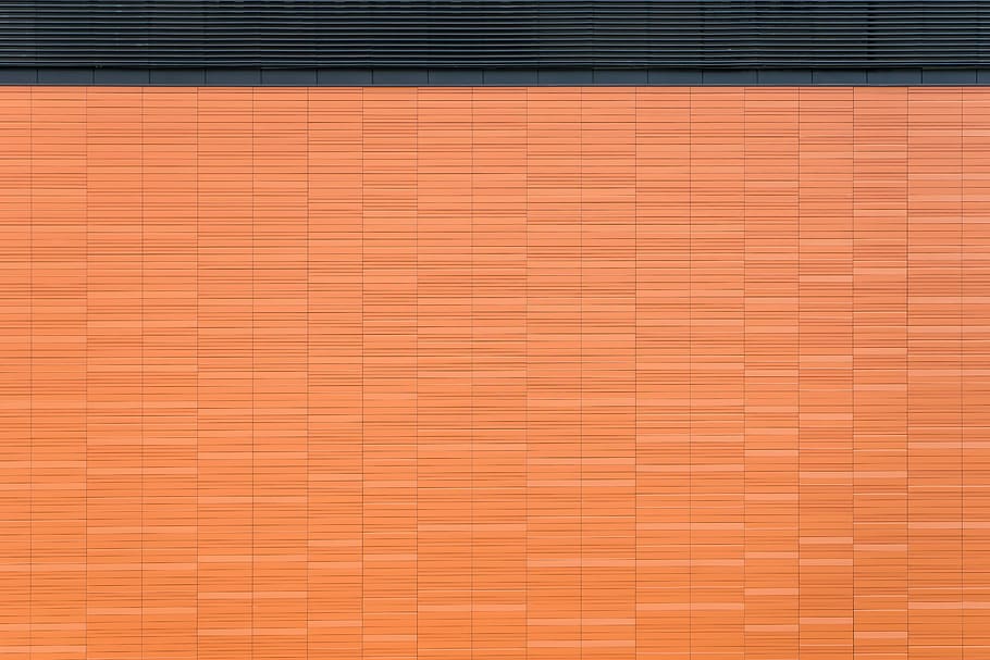 無題, オレンジ, 壁, パターン, 背景, フルフレーム, オレンジ色, テクスチャ, 建築, 人なし