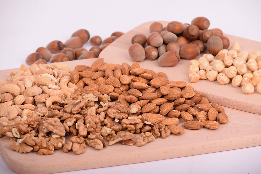 almonds lot, seed, food, batch, refreshment, healthy, nut, nutrition, diet, cereal